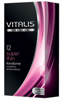 12 stk. VITALIS super thin kondomer