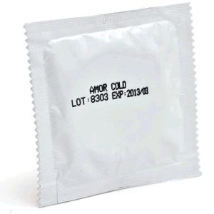 1 stk. AMOR - Cold Moments Kondom