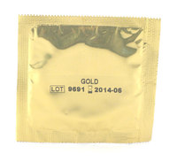 1 stk. AMOR Gold - Guld kondom