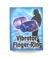 Vibrator Finger Ring - Lilla silicone