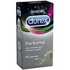 12 stk. DUREX Performa Kondomer (sort folie)