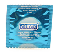 1 stk. DUREX XL kondom (tyrkis folie)