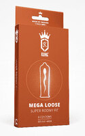 KUNG Mega Loose kondomer - 6 stk. æske