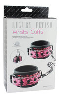 Luxury Fetish - Håndleds manchetter pink/rød