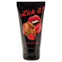 Lick-it Jordbær Glidecreme 100 ml