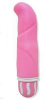 Pink Baby silicone vibrator - 13cm