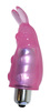 Mini Bunny vibrator 8cm - pink silikone