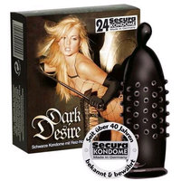 24 stk. Secura - Dark Desire Kondomer