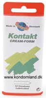 10 stk. WORLDS BEST - Kontakt Creme-form kondomer