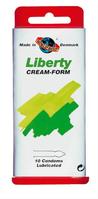 10 stk. WORLDS BEST - Liberty Cream-form kondomer