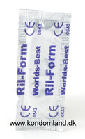1 stk. WORLDS BEST Ril-Form kondom