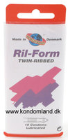 10 stk. WORLDS BEST - Ril-Form kondomer